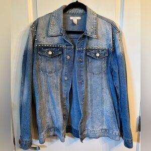 Denim star jacket